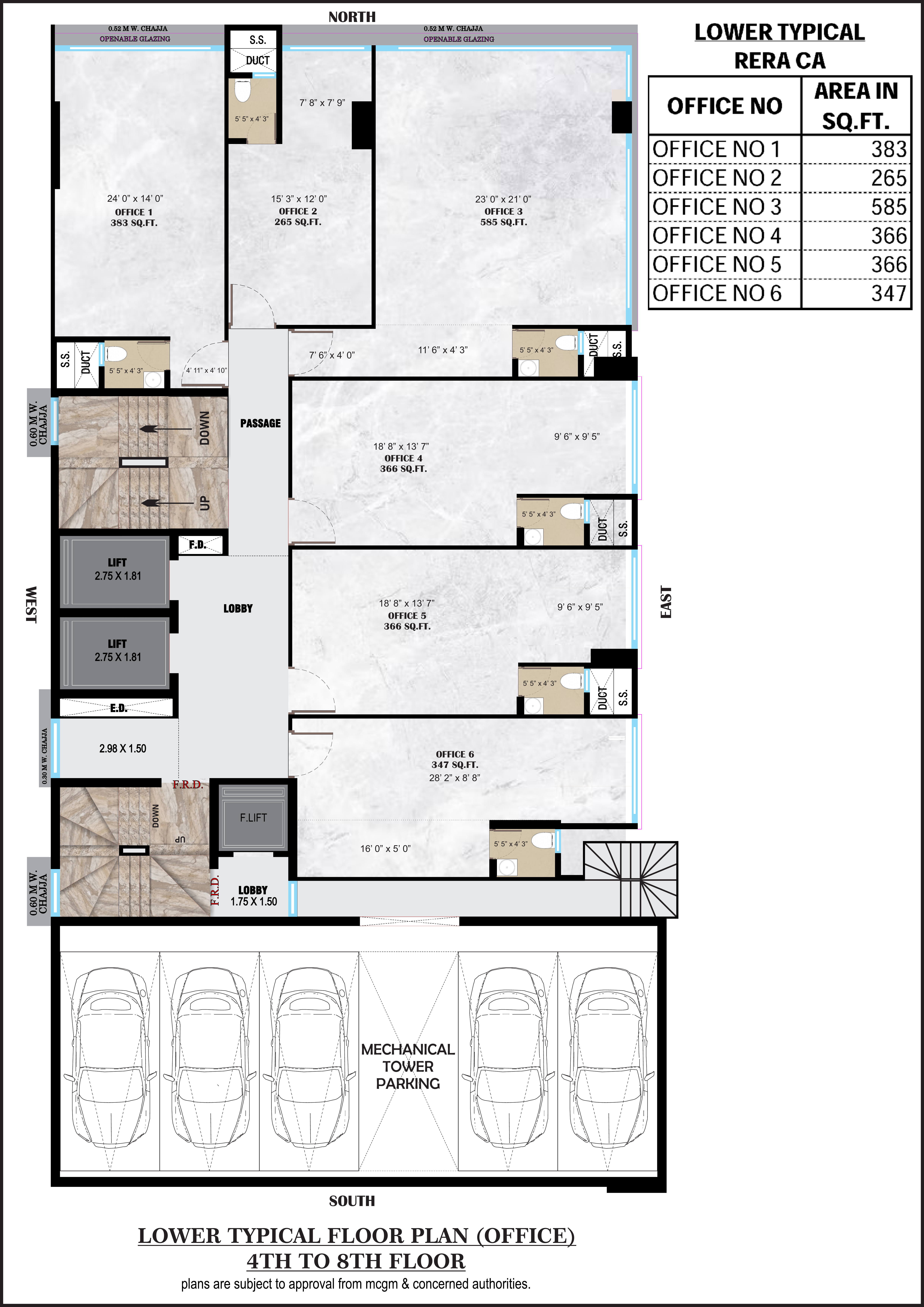 Upper Floor without Plan
